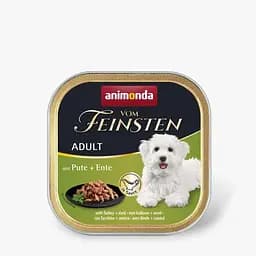 Вологий корм для собак Animonda Vom Feinsten delicious sauce Adult with Turkey+duck з індичкою та качкою, 150 г