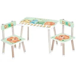 Дитячий столик M 501-31 Динозаври для творчості та навчання дітей різнокольоровий