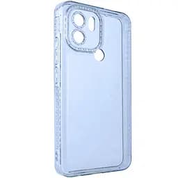 Чехол TPU Starfall Clear для Xiaomi Poco C51 Голубой