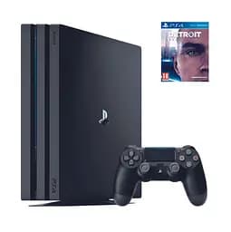 Консоль Sony PlayStation 4 PRO 1TB CUH 72 Black обслугована + Геймпад бездротовий DualShock 4 + Detroit: Become Human + гарантія б/в