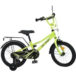 Велосипед Corso MB 18013-1 18" сталевий зі дзвінком дзеркалом ліхтариком металевим багажником зелений