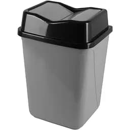 Корзина для мусора Violet House 0093 Бабочка с крышкой 20 л Metalic (0093 Бабочка METALIC с/кр.20 л)