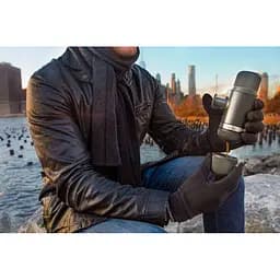 Портативна еспресо-кавоварка Wacaco Nanopresso сіра з чохлом, механічна, для меленої кави - мініатюра 10