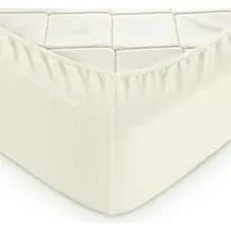 Простирадло махрове на резинці Tag Tekstil (180х200х30) Marshmallow