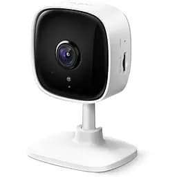 IP-камера TP-Link Tapo C100 біла 2 Мп (1920x1080/15 fps) 1/3.2" CMOS H.264 f/2.0 f=3.3 мм Wi-Fi (2.4 GHz) день/ніч ІЧ-підсвічування 850 нм до 9 м двосторонній аудіозв'язок microSD iOS 10+/Android 5.0+