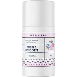 Парфумований дезодорант Mermade Bubble Unicorn, з пробіотиком, 50 г