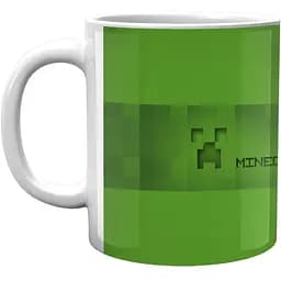 Кружка GeekLand Minecraft Майнкрафт Крипер Зеленая полоса MС.02.372