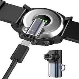 Кутовий Type-C перехідник Primo KPR01 для зарядки годинників Garmin Fenix/Forerunner/Venu/Delta - мініатюра 3