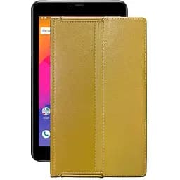 Чехол StatusCASE из экокожи для планшета Prestigio Grace 5778 Золотой