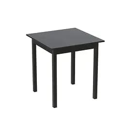 Стол кухонный Ferrum-decor Агата 75x80x80 Черный ДСП Сосна Кембра 16мм (FRD-105680)