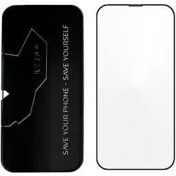 Защитное стекло iLera DeLuxe Full Cover для Apple iPhone 13 Pro Max/iPhone 14 Plus (ILFCDL1367) [61558]