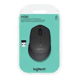 Миша комп'ютерна бездротова Logitech M280 / DPI 1000 / USB / Чорний (910-004287) - мініатюра 7