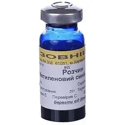 Метиленовый синий водно-спиртовый раствор 1% 10 мл