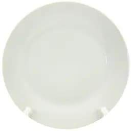 Тарілка порцелянова Interos White кругла 20 см біла (WHITE #)