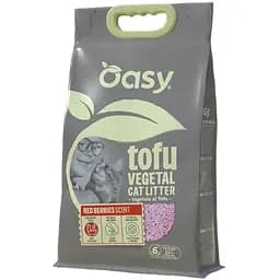 Наповнювач Oasy Tofu Red Berries з ароматом червоних ягід 6 л