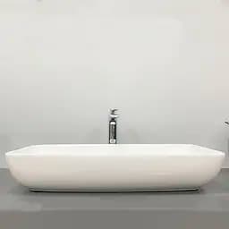 Умивальник VBI Silvi 70 white накладний VBI-015101, Білий - мініатюра 4