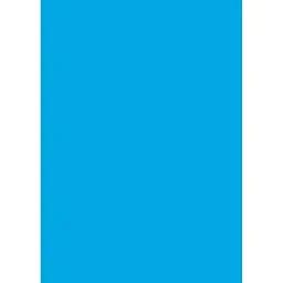 Папір для дизайну Folia Tintedpaper В2 (50x70см) №33 пасифік блакитний 130г/м без текстури