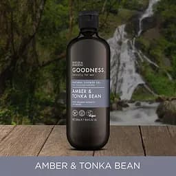 Гель для душу Baylis & Harding Goodness Amber & Tonka Bean 500 мл - мініатюра 2