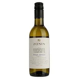Вино Zonin Pinot Grigio Delle Venezie 20 Ventiterre, белое, сухое, 0,25 л
