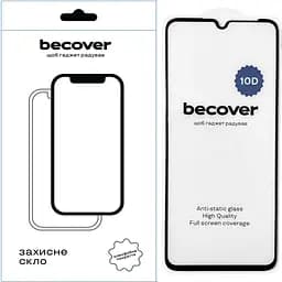 Захисне скло BeCover для Realme Note 50 10D Black (711669)