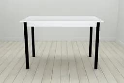 Стіл кухонний Ferrum-decor Маріо 75x120x60 Чорний ДСП Біле 16мм (FRD-106194) - мініатюра 6
