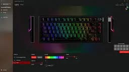 Клавіатура HyperX Alloy Rise 75 PBT HX Red UA Black (7G7A4AA) [116815] - мініатюра 6