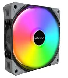 Комплект вентиляторів MONTECH 120MM E28 ARGB 3 PACK (B) - мініатюра 3