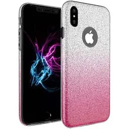 Чохол-накладка Toto TPU Shine Case Gradient iPhone X/Xs Pink