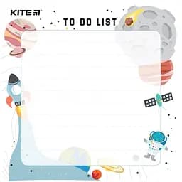 Планер настінний Kite To do list Space для записів сухостираємий А5 (K22-472-1)