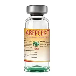 Розчин Аверсект лікування при ураженні ектопаразитами 10 мл