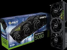 Відеокарта GeForce RTX 5080 16GB Palit GamingPro V1 (NE75080019T2-GB2031Y)