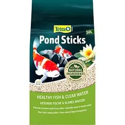 Сухий корм для ставкових риб Tetra в паличках Pond Sticks 50 л для всіх ставкових риб