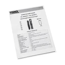 Замок біометричний автономний Trinix TRL-8804BTV Black L/R з Bluetooth та Wi-Fi, розпізнаванням облич, долоней, зчитувачем відбитків пальців і карт Mifare (65-00087) - мініатюра 17