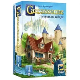 Настольная игра Feelindigo Каркассон: Таверны и соборы (Carcassonne: Inns and Cathedrals) (укр.) (FI25066)