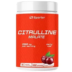 Амінокислота Sporter Citrulline Malate Вишня 300 г