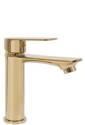 Змішувач для умивальника Rea Mayson L.gold золото низький REA-B5101 Золотий