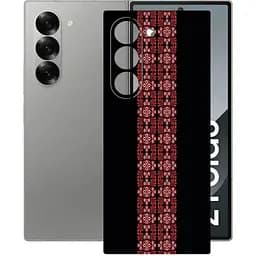 Захисна плівка StatusSKIN для Samsung Galaxy Z Fold 6 SM-F956 Корпус Вініл Вишиванка 2