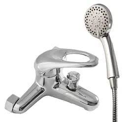 F3003 Змішувач для ванни литий короткий гусак Ø40 Frap 1/10 Хром