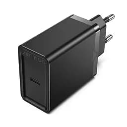 Сетевое зарядное устройство Vention 1-port USB-C Wall Charger(20W) EU-Plug черный (FADB0-EU)