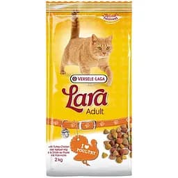 Сухий преміум корм для котів Lara Adult with Turkey & Chicken 2 кг лара індичка курка
