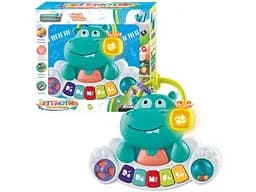 Піаніно музичне WToys Бегемотик 