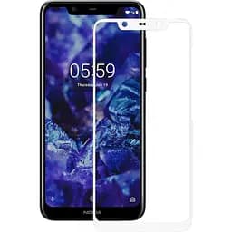 Захисне скло Mocolo 2.5D Full Cover Tempered Glass Nokia 5.1 Plus White