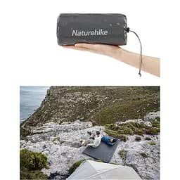 Матрац надувний Naturehike (CNH22DZ018) 7см - одномісний - 196см - Сірий/синій - мініатюра 7