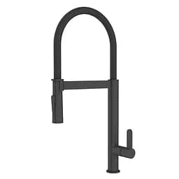 Смеситель для кухни Imprese Pivot SS 25 мм black matt f03408501SB Черный матовый