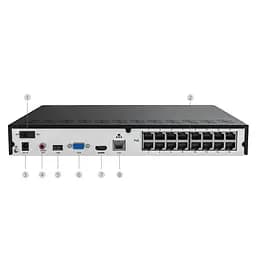 Відеореєстратор Reolink RP-PN16-NHD без HDD - мініатюра 2