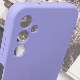 Чохол Silicone Cover Lakshmi Full Camera (AAA) для Samsung Galaxy A14 4G/5G Бузковий / Dasheen - мініатюра 6