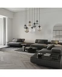 Підвісний світильник TK Lighting 4863 Esme E27 7x15W IP20 Bk - мініатюра 2