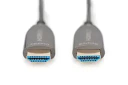 Кабель Digitus HDMI UHD 8K, AOC hybrid-fiber, AM/M, 30м, чорний - мініатюра 2