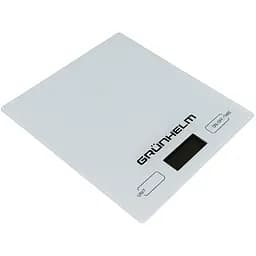 Ваги кухонні Grunhelm KES01W білі (133058)