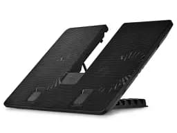 Підставка для ноутбука до 15.6" DeepCool U Pal, Black, 2x14 см вентилятори (26.3 dB, 1000 rpm), алюмієнева сітка, 390х280х27.5 мм, 765 г